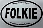 Mandolin Brothers Folkie Sticker